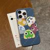Keroro Frog Cool Gunsou Sergeant Phone Case For IPhone 17 16 15 14 Plus 11 12 13 Pro Max Shockproof Protection Soft Back Cover