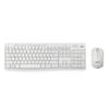 Logitech MK295 Enterprise Light Sound Keyboard and Mouse Set Wireless Bluetooth Office Set Full Size with Wireless 2.4G Receiver