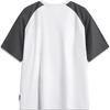 Li Ning Fanti Wu 1 Spliced Letter Round Neck Comfortable Breathable Loose Short Sleeve T-Shirt Men Tops AHSU425-4