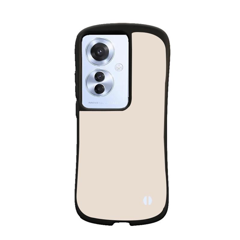 

Slim Waist OPPO Reno11A Frosted Solid Color Phone Case for Men - Simple, High-End Design Reno11A