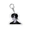 6CM Anime Keychain Women Link Click Key for Men Charles Key Ring Bag Acrylic Car Keyring Cute Acrylic Pendant Key Cosplay Gift