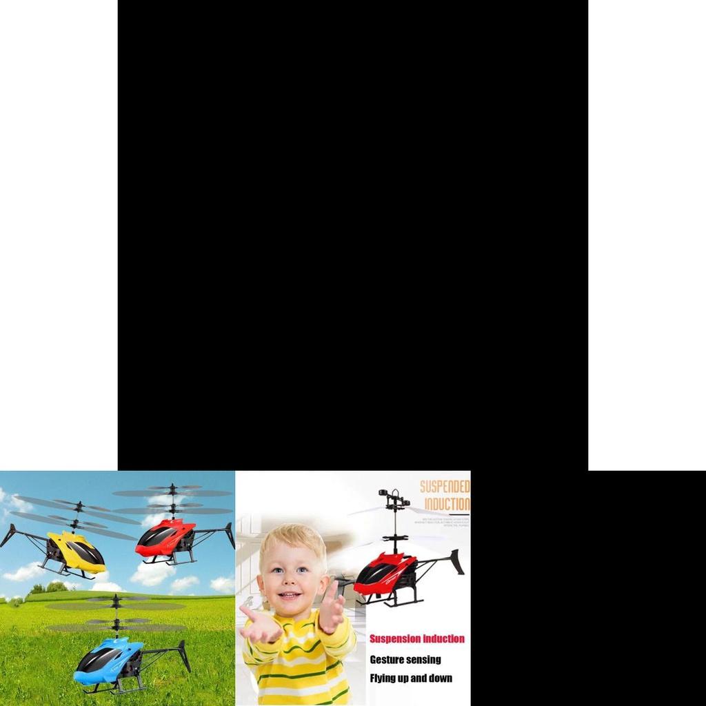 Usb Rechargeable Remote Control Infrared Induction Helicopter Hovering Aircraft Kid Xmas Gift