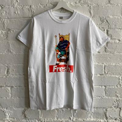 Tatsache Frischer Prinz Weißes T-Shirt-
