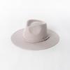 Autumn Winter French Style Pure Wool Fedora Hat With Belt Men Women Vintage Jazz Felt Cap Big Brim Stylish Casual Warm Dress Hat