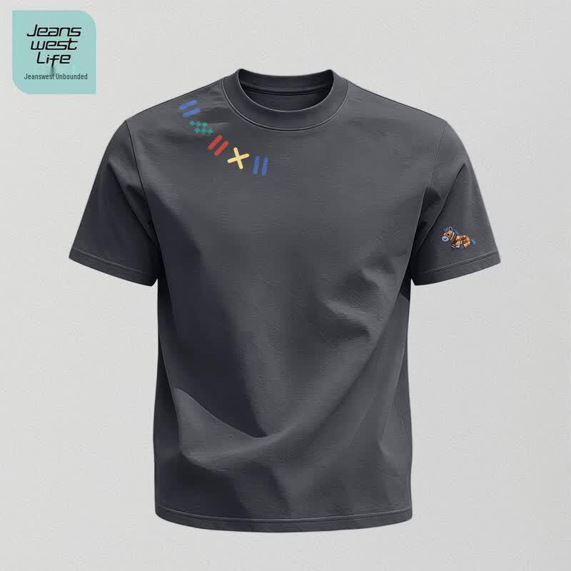 JEANSWEST LIFE Men s 2026 Summer Cotton T-Shirt XL