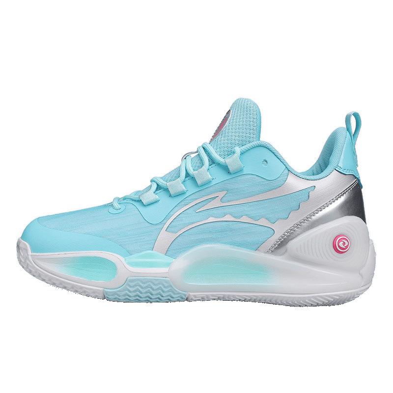 Guochao College Wind Shock Absorption and Wear-resistant Practical Basketball Shoes Men's and Women's Versatile Trend Fashion Couples Casual Sports Sh