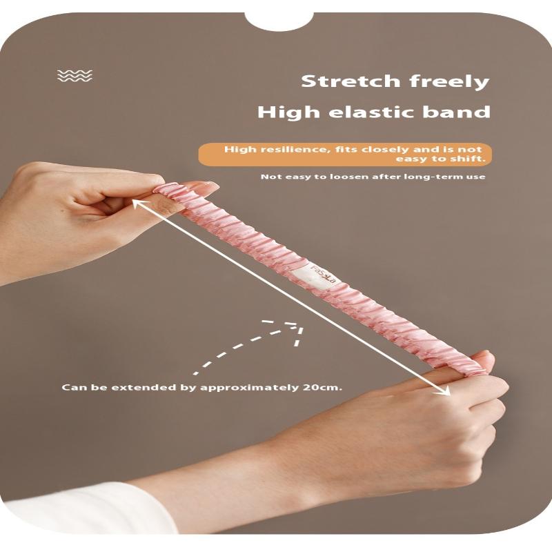 1 Pair Fashion Shirt Cuff Arm Ring Suit Sleeve Holder Anti-Slip Clip Cuff Strap Tightening Belt Ladies Elastic Headband Fixed St