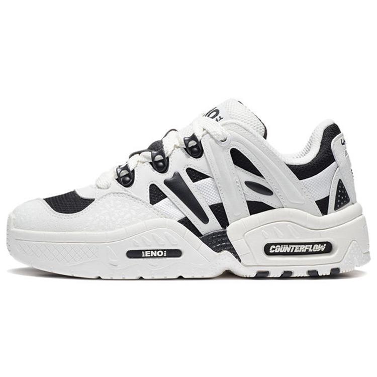 

Новые кроссовки LiNing Yi 2.0 Yù 2.0 с низким верхом, спортивные повседневные, женские, белые, черные, AGCS070-1 37.5