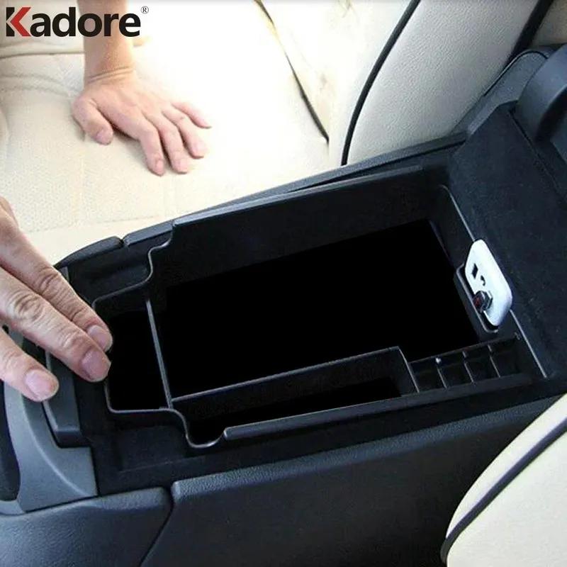 For Cadillac XT5 2016 2017 Car Center Armrest Storage Box Holder Frame Organizer Container Tray Case Interior Accessories