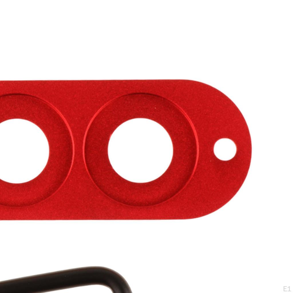 Pool Cue Joint Protector 3 Hole Holders Cover Case with D Buckle Gather Protective