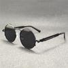 Vintage Punk Style Sunglasses Men Retro Round Metal Frame Women Sun Glasses Fashion Eyewear  Mujer