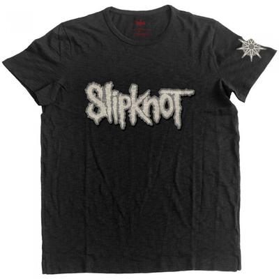 Slipknot Unisex Erwachsenen Applikationslogo T-Shirt