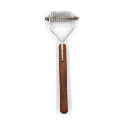 LAUBE Pet Open Knot Bottom Hair Dog Dog Shedding Bottom Hair Bottom Hair Pet Shaving Knife Comb, Comb, Y-Shaped Comb, Comb, Rake, Comb, (Y12 Teeth)