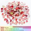 200g 1,5cm Transluzent 15mm Kristallmosaik DIY Handgemacht Buntes Glas Schnittpapier