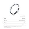 Classic Vintage Heart To Heart Ring 100% 925 Sterling Silver Stackable Simple Finger Rings For Women Fine Jewelry Anillo
