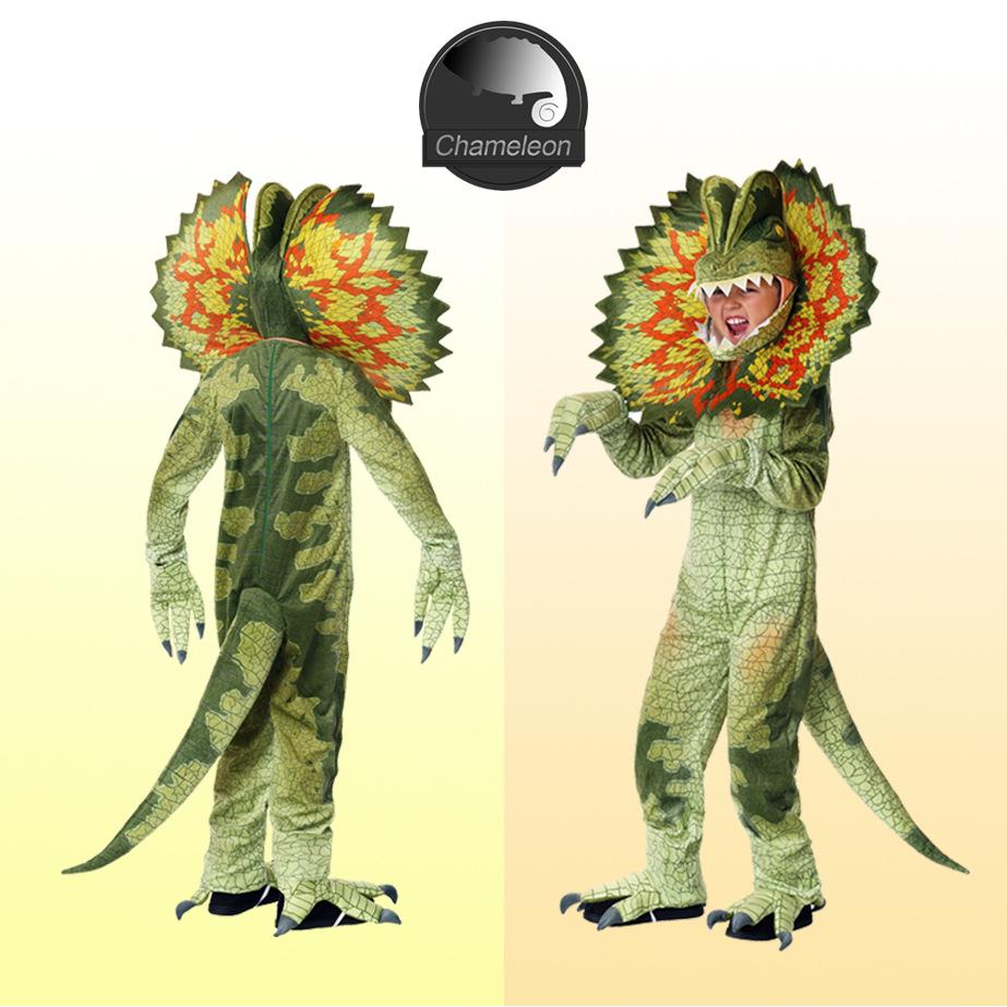 Jurassic World Triceratops Kids Cosplay Costume: Cute Dinosaur Role-Play Outfit