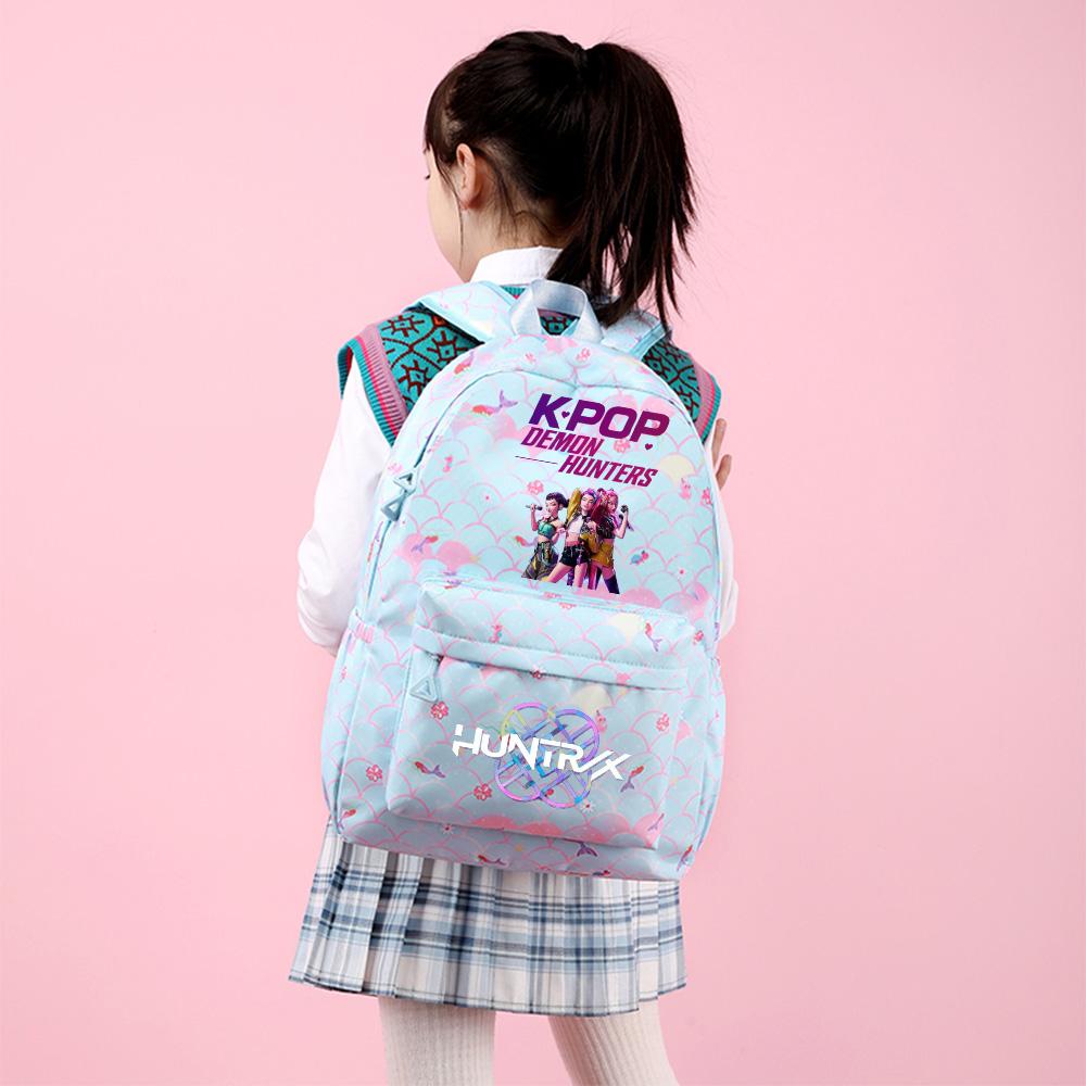 3 Stück/Set Anime Niedlich Kpop Bedruckter Rucksack Handtasche Federmäppchen für Teenger Studentin Student Junge Schultasche Kinder Schultasche Große Kapazität Reisetasche Geschenk