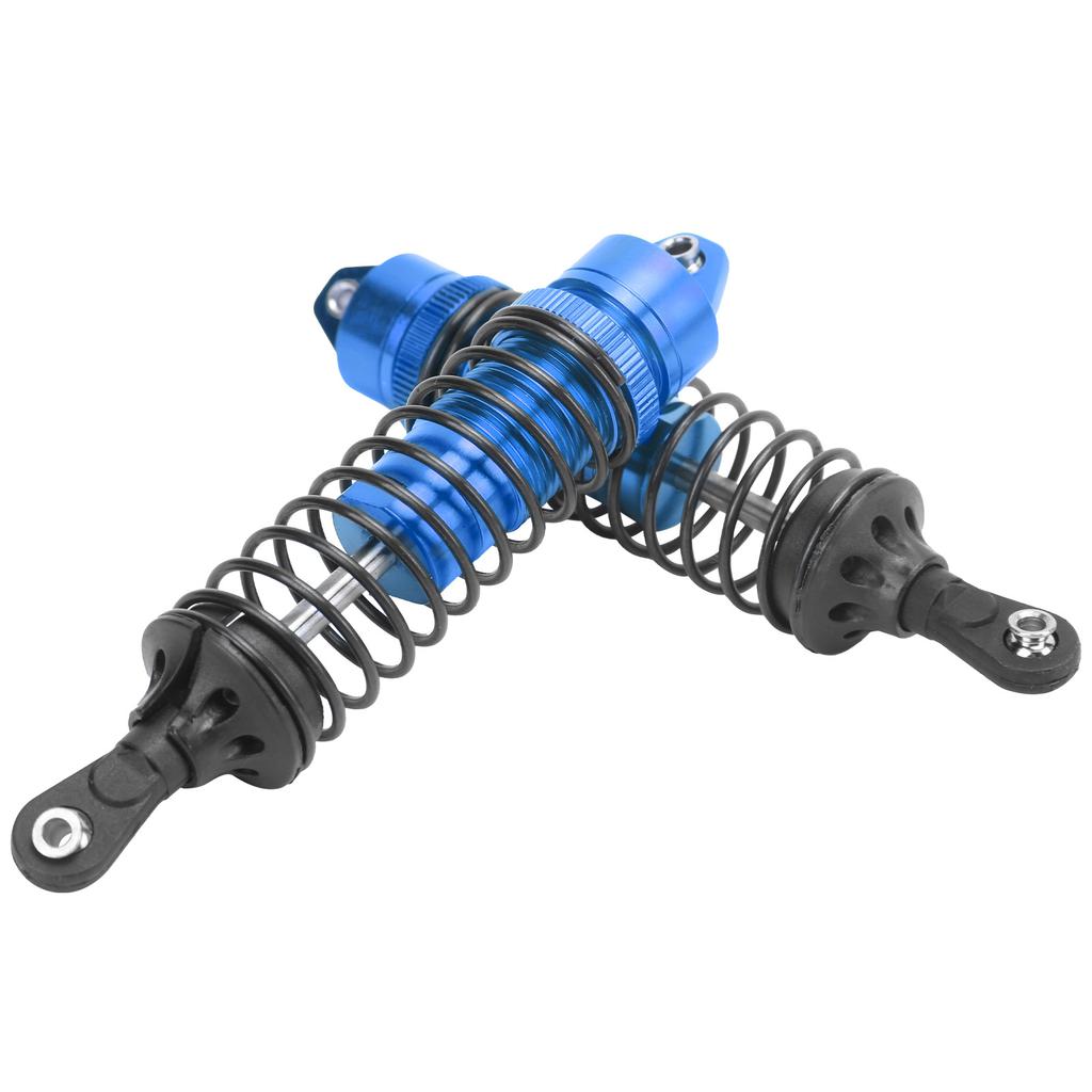 2Pcs 115mm RC Metal Shock Absorber Damper for TRAXXAS SLASH 2WD RC Car Upgrade PartsBlue