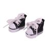 4cm Labubu Doll Shoes High-Top Lace-Up Sneakers Canvas Suitable For 15-17cm Labubu Dolls Shoes Accessories Girls' Toys Gifts