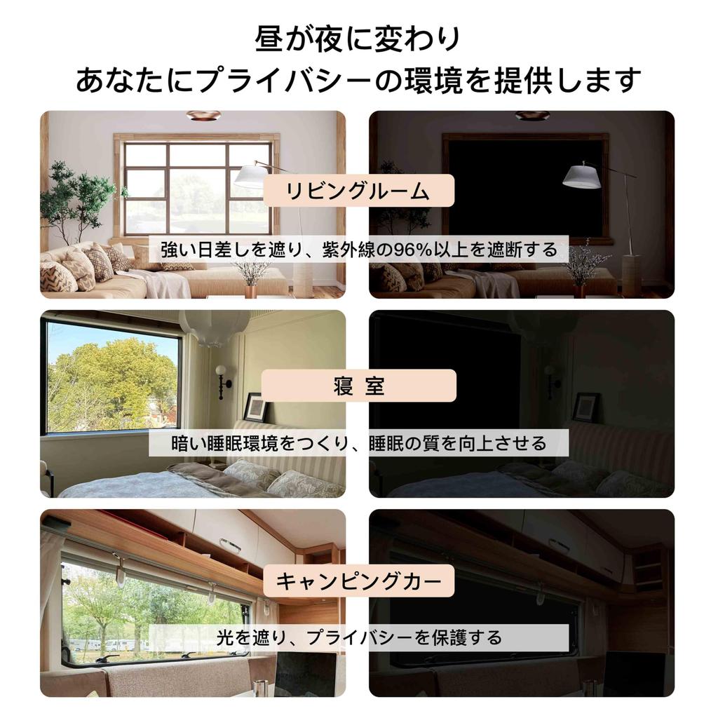 Clapoyis Window Blackout Thermal Insulation Blackout Window Wide Curtains, Sheet, Sheet, 1.46m (2m Long)