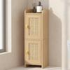 Tall Bathroom Storage Cabinet Slim for Powder Rooms