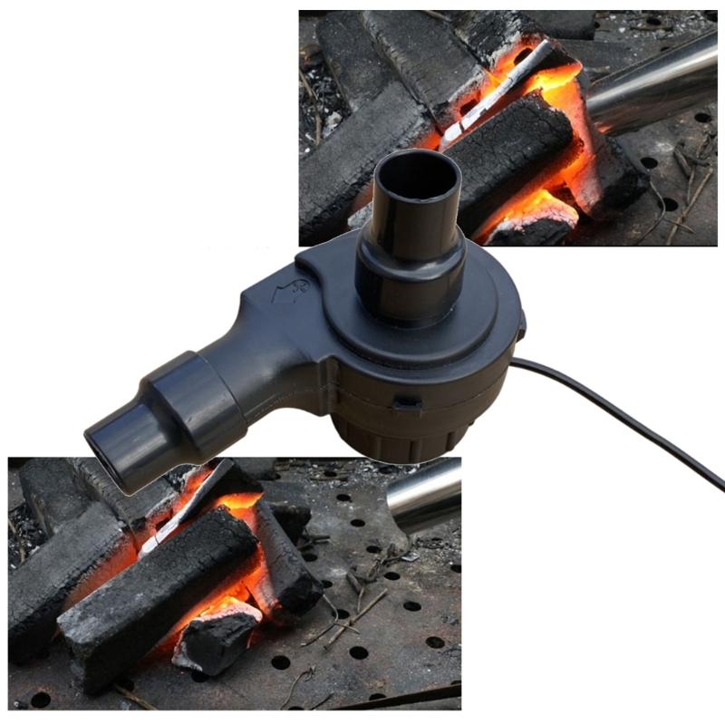 Barbecue Stove Wind Gathering Turbine Moxibustion Smoke Exhaust Blower High Speed Fan Adjustable Speed Ventilador