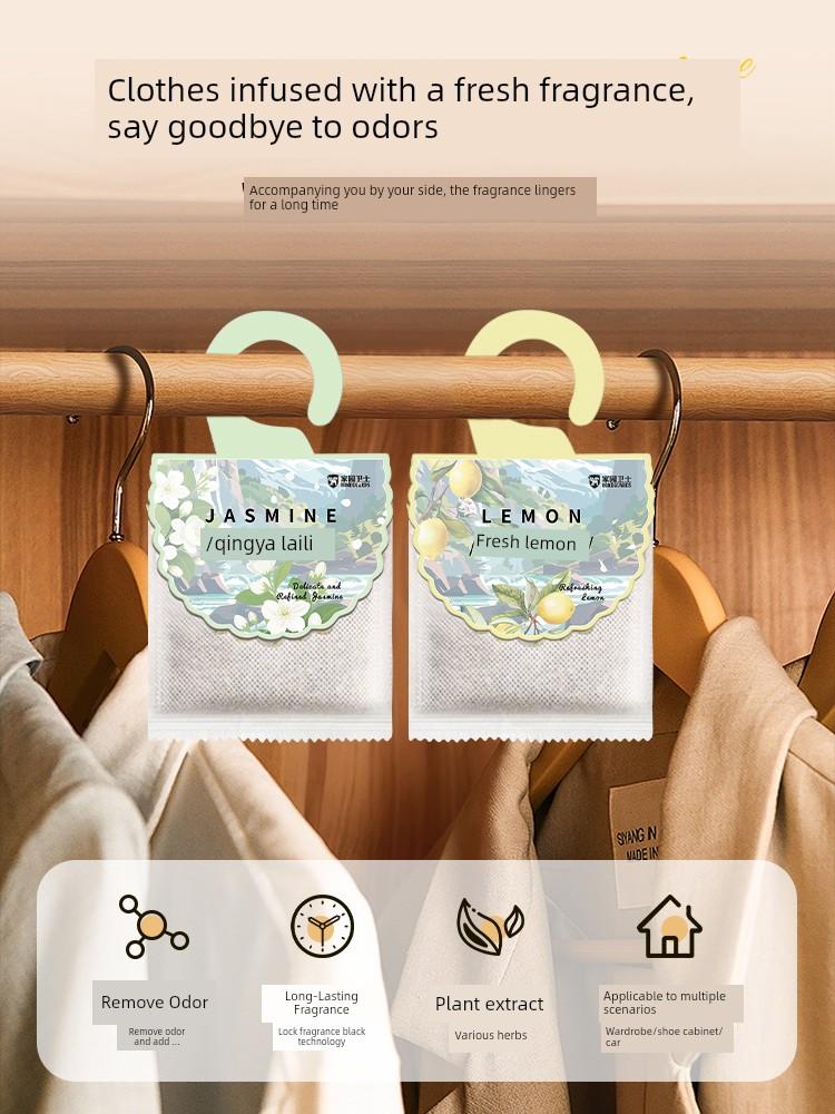 Rose Flower Wardrobe Fragrance Sachet, Long-Lasting Fragrance for Clothes, Special Deodorizing Tool for Clothing, High-End