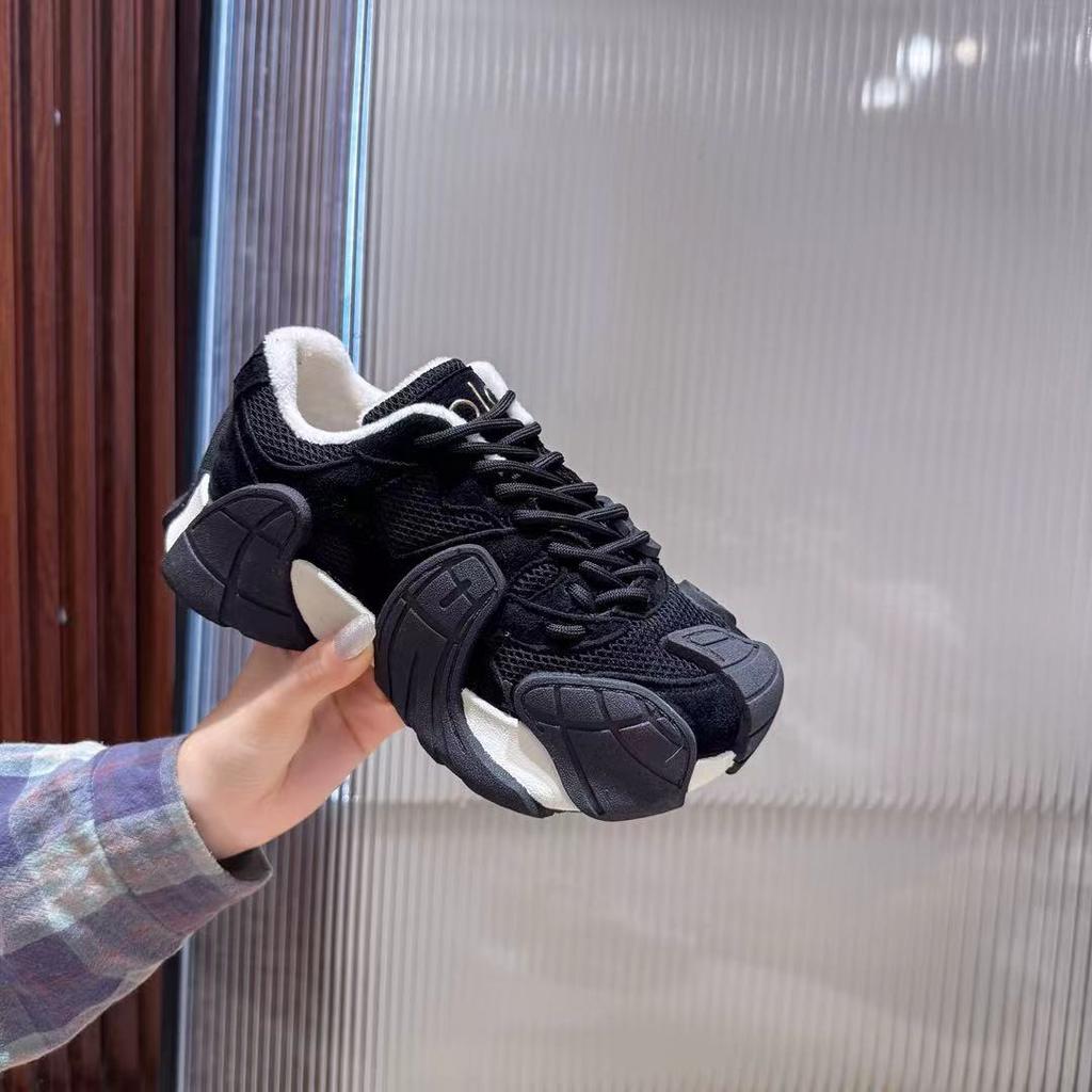 European Station Autumn Explosion Platform Daddy Shoes Octopus Leather Casual Shoes Muffin Platform Eli Street Shoes Women's Shoes