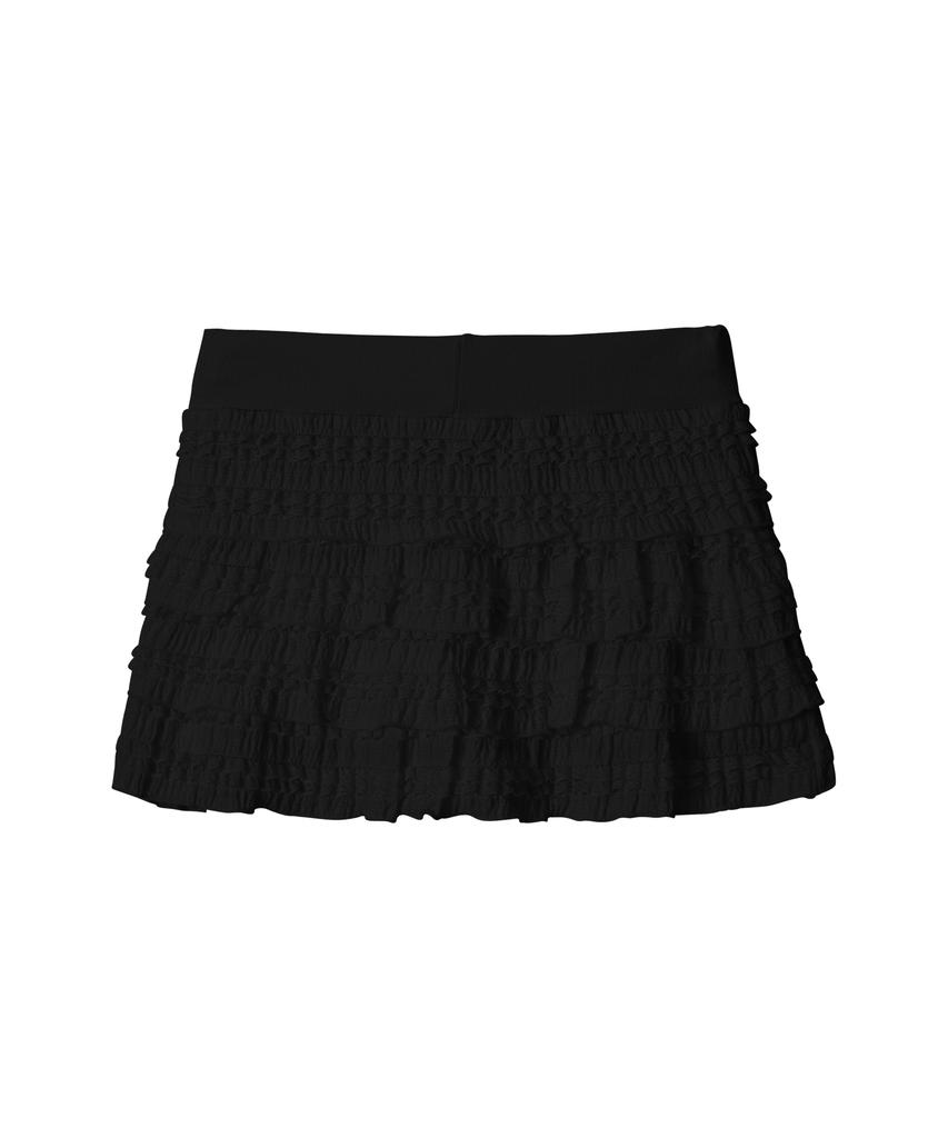 Pandora Fit Bloom Tiered Skirt (Black)