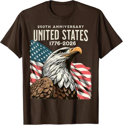 250° Anniversario USA 250° Bandiera USA Patriottica 4 Luglio T-Shirt