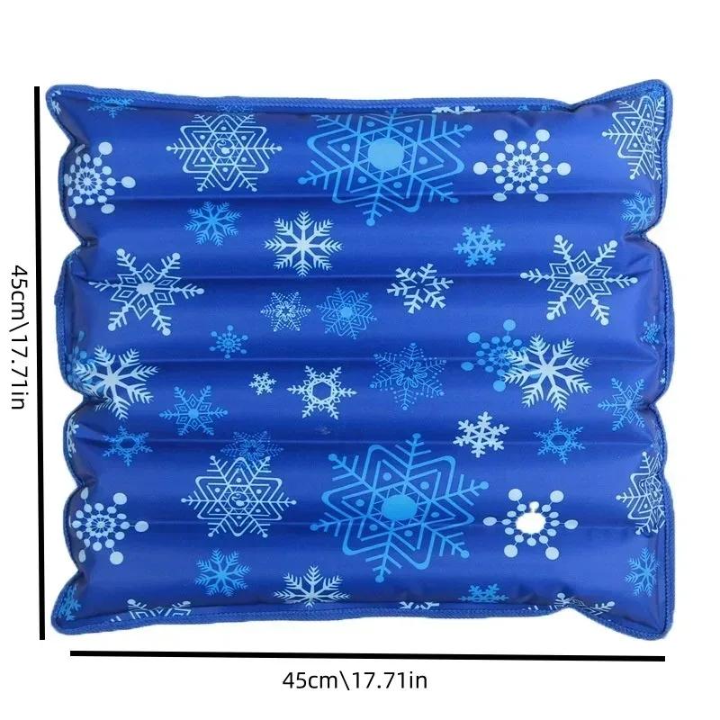 Cooling Mat,Cool Pillow Ice Pillow-Water Cooling Seat Cushion for Office Chair Car,Soft Summer Ice Water Pad,Summer Cooling Pad