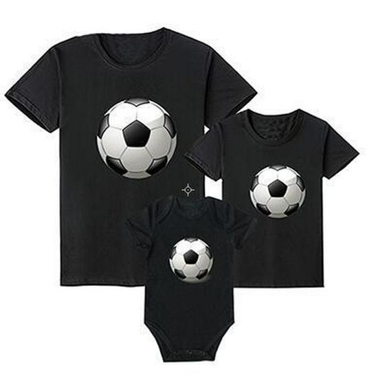 Funny Oil Gauge Parent-Child T-Shirt - Father-Son Matching Outfit