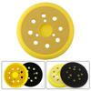 5 Inch 8 Holes Grinder Sandpaper Tray For Disc Grinder Backing Pad Hook And Loop 125Mm Pneumatic Polishing Machine