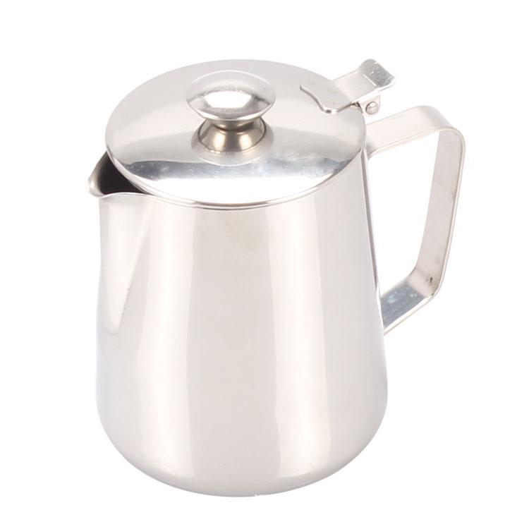 350-2000ml 304 Stainless Steel Flower Espresso Frothers Milk Jug Coffee Pot Used By Induction Cooker