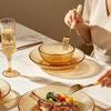 TAYOHYA Amber Galaxy 8-Piece Dinnerware Set