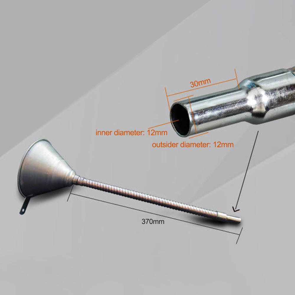 Metal Funnel Flexible 24.8inch for Car and Motorcycle Emergency Refueling