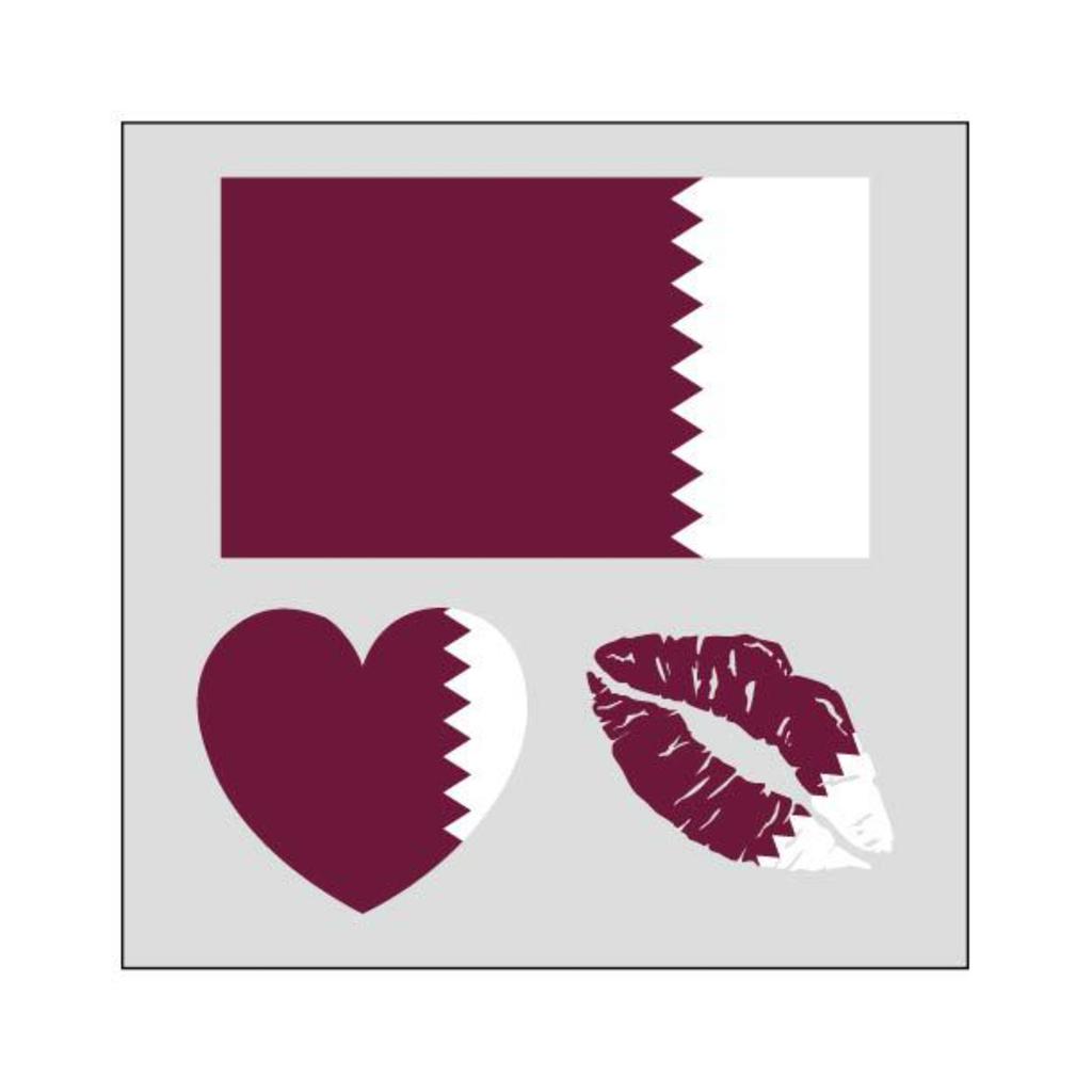 Decal Sticker Set with Argentina Flag Heart Shape and Lip Print Design for Laptops Bottles Suitcases Notebooks and More