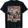 250 let výročí Ameriky 250. Trump Washington Vintage tričko