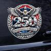 250th Anniversary USA Flag Sticker Patriotic 1776-2026 250 Years America Car Decal Independence