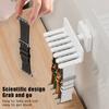 No Drilling Watch Band Storage Rack Wall Mounted Plastic Watchband Storage Shelf Space-Saving Watchband Organizer Holder