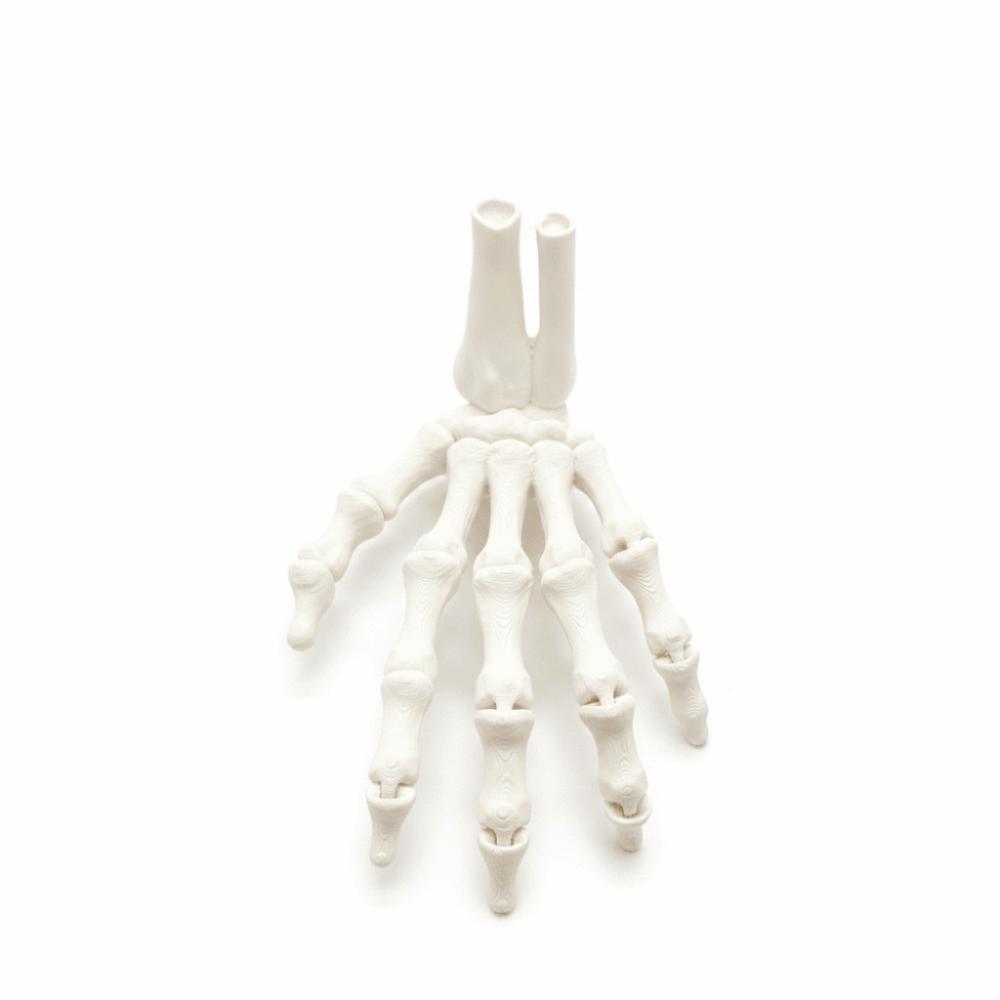 Flexible Joint Skeleton Hand Realistic Design Zombie Festival Props Party Decoration