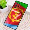 Eritrea Flaggenmuster Handyhülle für Samsung Galaxy note 10 pro S26 Ultra S23 S24 FE S25 S21 S22 PLUS stoßfeste Hülle