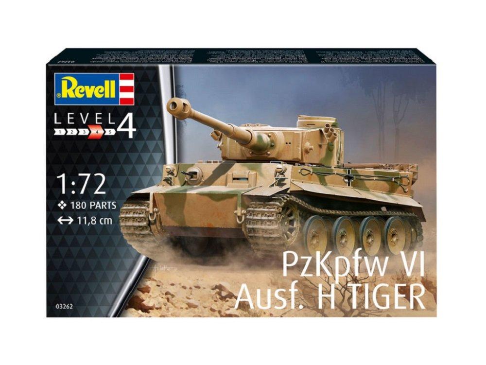 Revell 1/72 scale German Tiger 1 Panzer VI plastic model kit, model number 03262