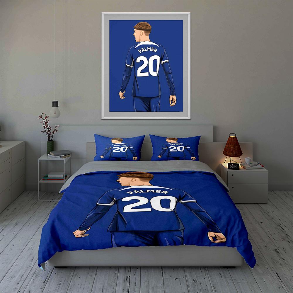 Footballer Palmer Illustration. Bedding Sets Duvet Cover Sets Duvet Covers Pillowcases(1 * Duvet Cover 2 * Pillowcases, Without Duvet Insert)