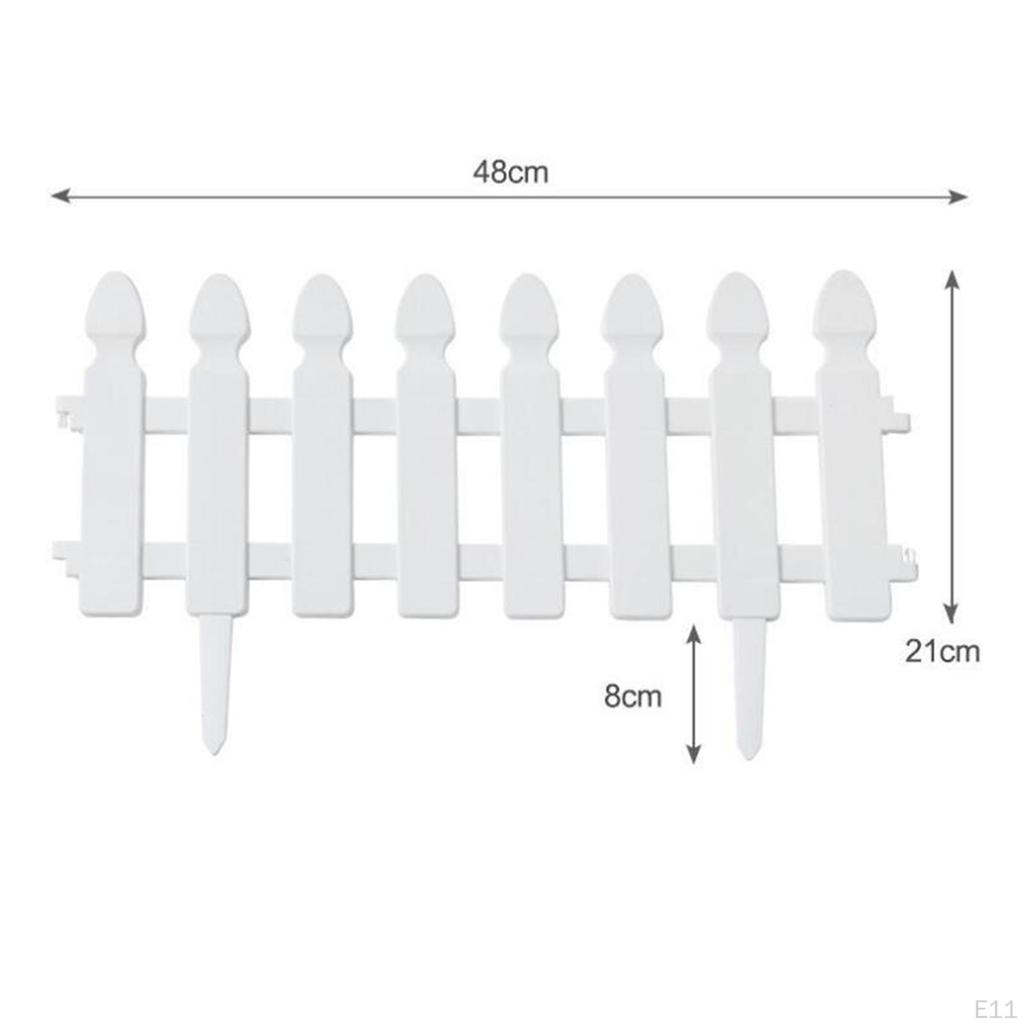 Animal Barrier Fence Garden Edging Border, Detachable Flexible, Fencing Landscape