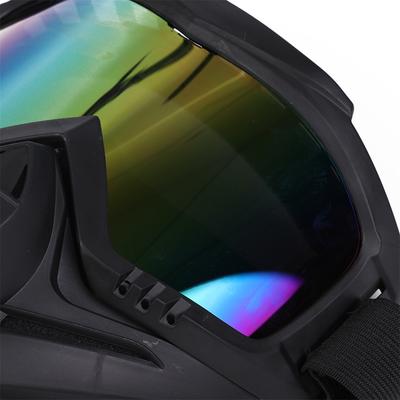 Máscara de seguridad para soldador Máscara facial completa transpirable Gafas para soldar Máscara de soldador Máscara de ciclismo Gafas antiarena Herramientas de protección
