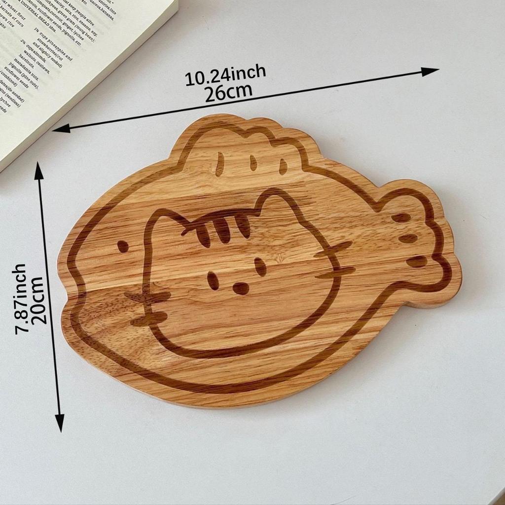 Wooden Cutting Board Cheese Serving Platter Countertop Kitchen Baking Utensil Chopping Board for Bread Vegetables Meats Fruits