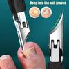 5pcsIngrown Toenail Clipper Set with Beak Pliers,Nail Care Tools for Thick Hard Nails,Stainless Steel Wide-Opening Nail Clippers