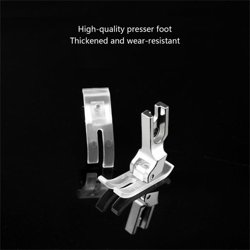 10PCS Clear Presser Foot Attachment Multifunctional Sewing Machine Presser Feet for Industrial Household Sewing Machines