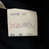 YVES SAINT LAURENT 90s Old Stainless collar coat M Navy with fox fur Women Used